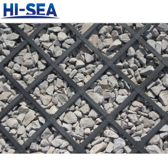 High Strength Biaxial Steel-Plastic Geogrids